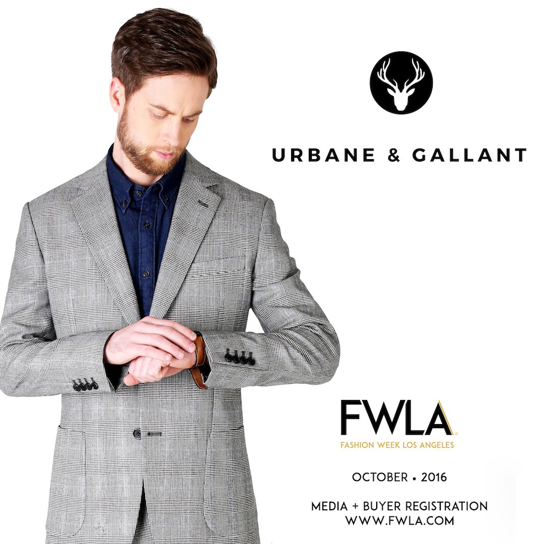 UrbaneGallant's tweet photo. This October. @UrbaneGallant X @FWLA #fw2016 #menswear #suits #bespoke #urbanegallantmen #authenticmasculinity https://t.co/CoA5hzdKUA