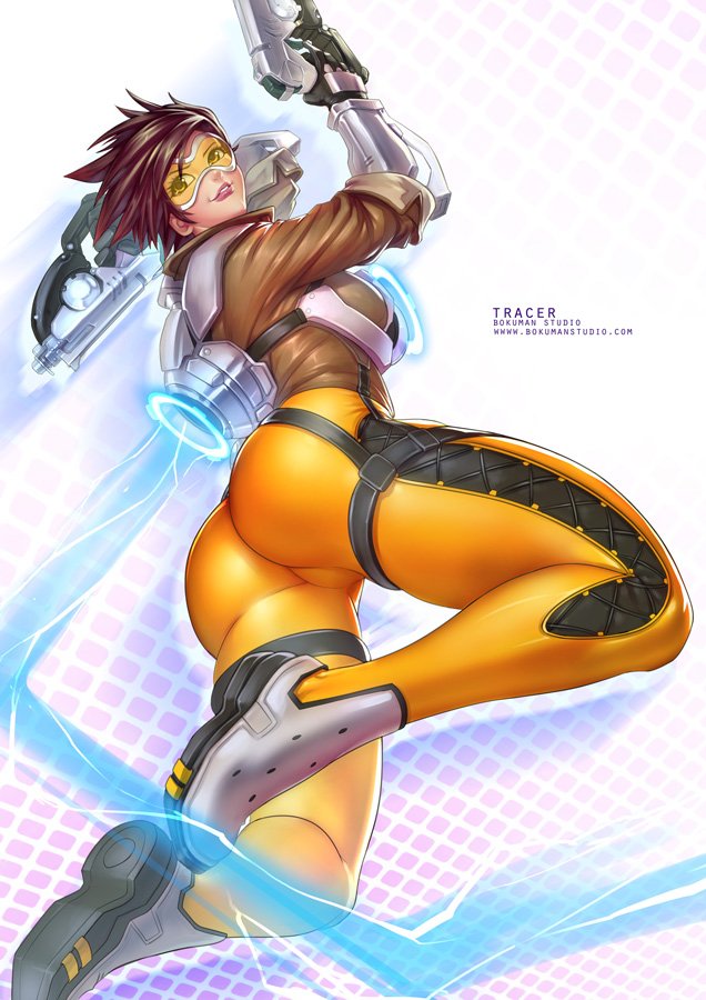 Tracer (Overwatch Fan Art) by AlexJay87 on Newgrounds