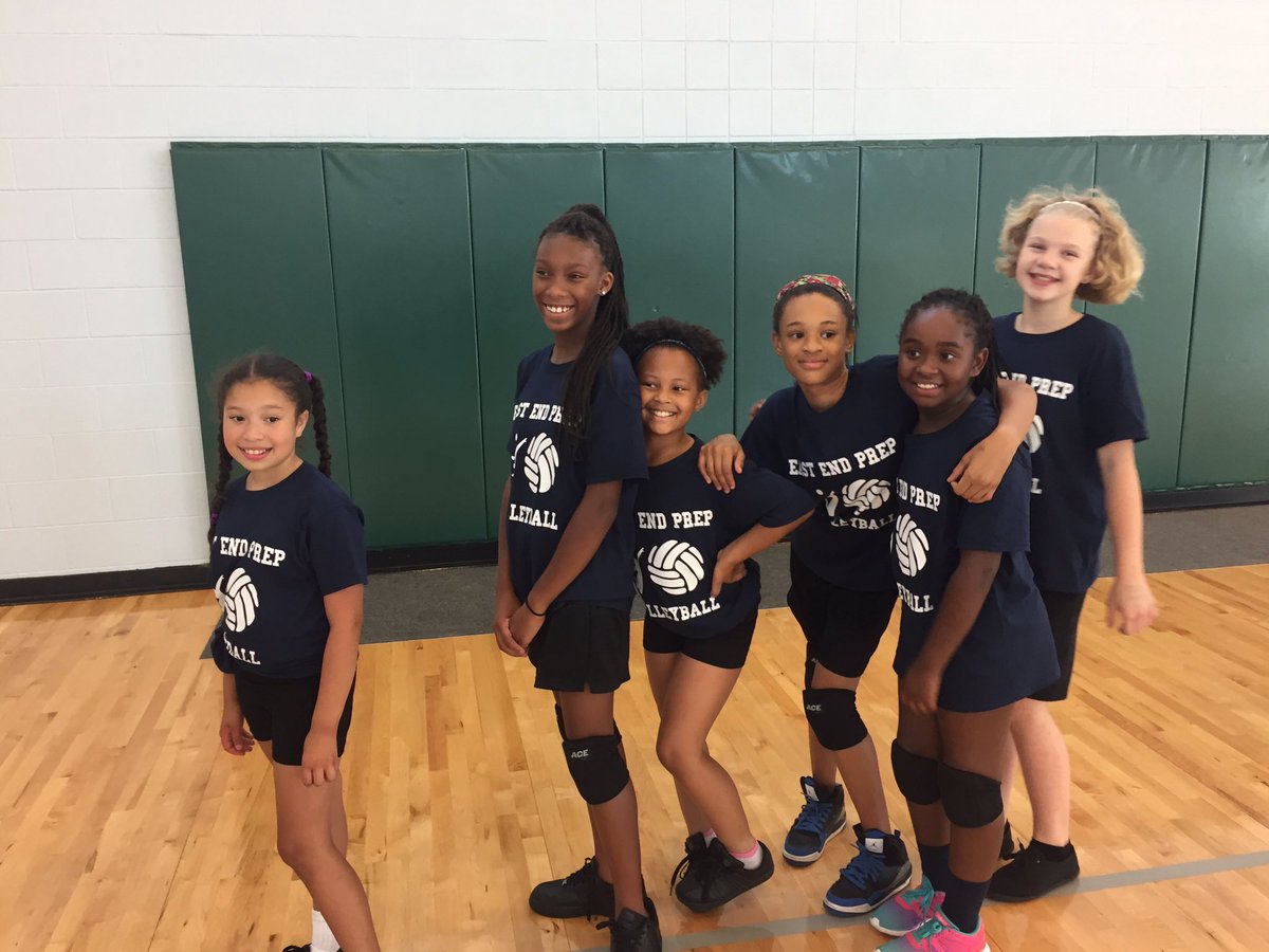 EEPTexas's tweet photo. @EastEndPrep 's First volleyball match! So proud of our 4th and 5th graders! #eeprocks https://t.co/eT7Wqmrb20