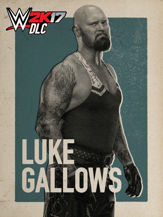 WWE 2K17 DLC Luke Gallows