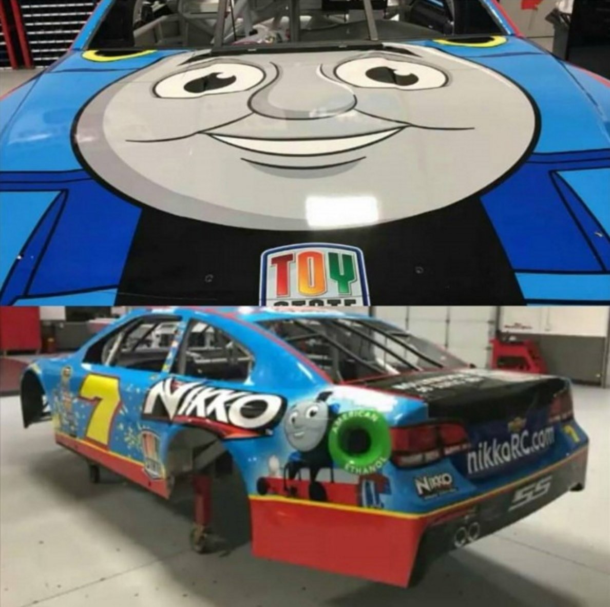 thomas the tank engine car