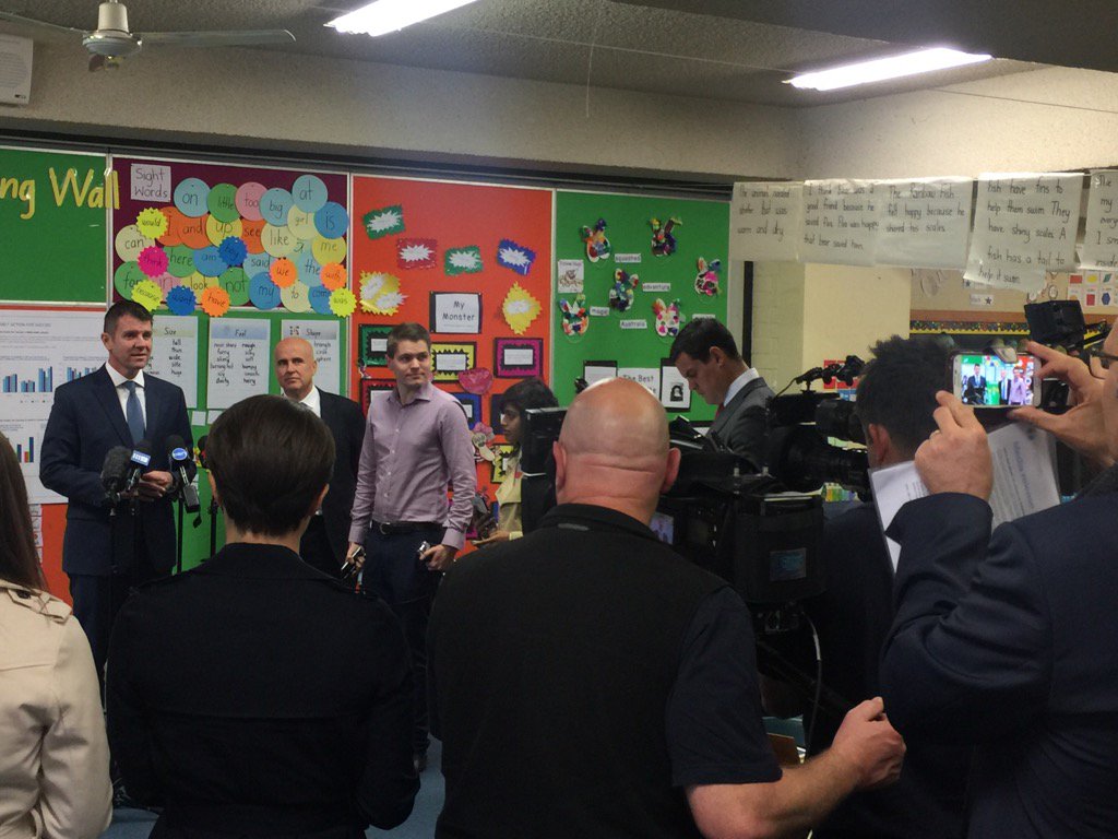 A big announcement at Curran Primary  - $340m investment in literacy and numeracy teaching det.nsw.edu.au/media/download…
