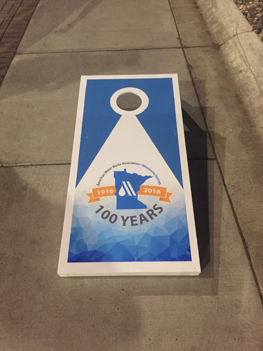 MinnesotaAWWA's tweet photo. These Bean Bag boards will be up for bid at the @waterforpeople Silent Auction tomorrow! #MNAWWA https://t.co/JavLU7EtDj