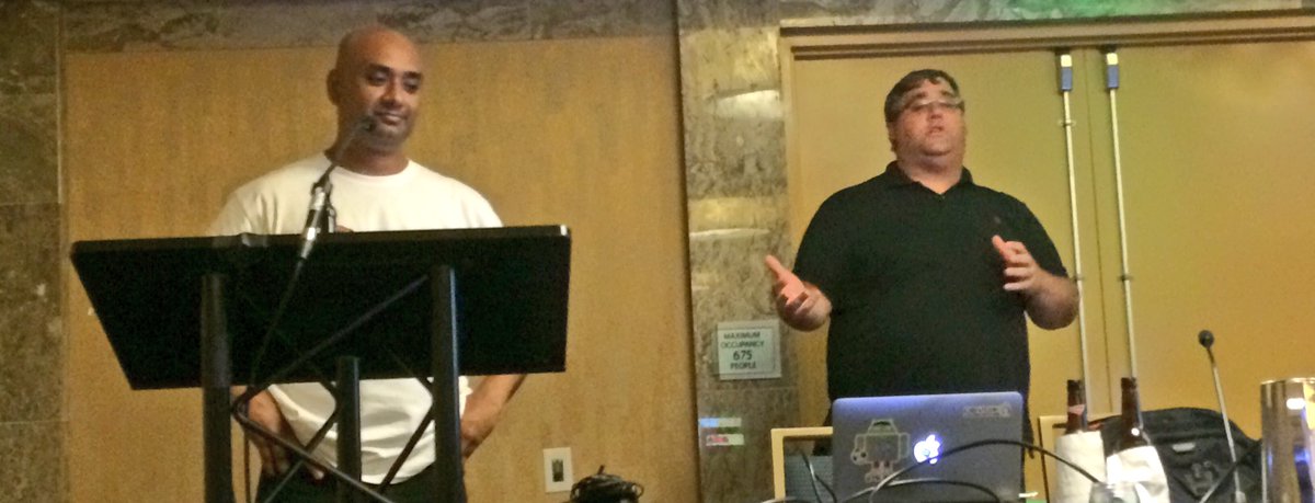 yara_tdc's tweet photo. Very good presentation from @reza_rahman about The #JavaEEGuardians at Ignite session at #javaone https://t.co/oVB2CEsHeZ