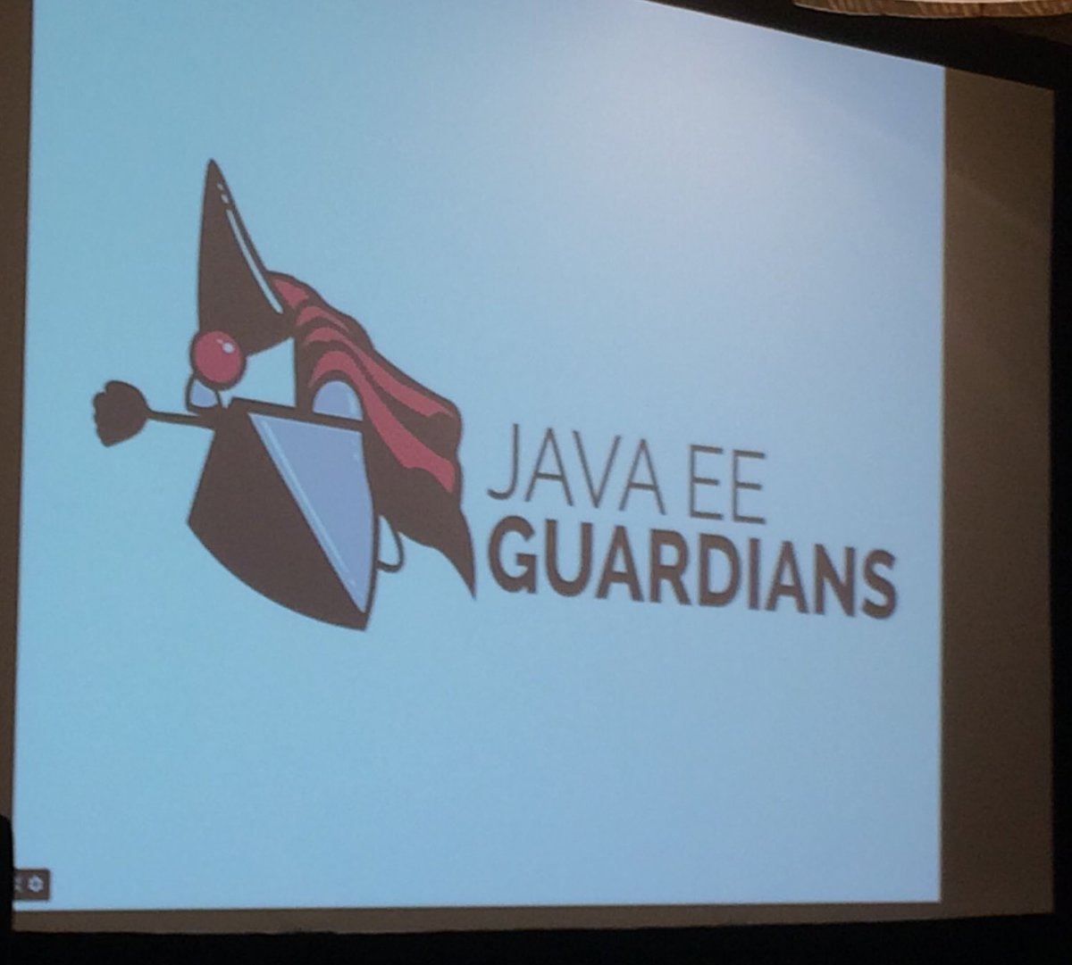 yara_tdc's tweet photo. Very good presentation from @reza_rahman about The #JavaEEGuardians at Ignite session at #javaone https://t.co/oVB2CEsHeZ