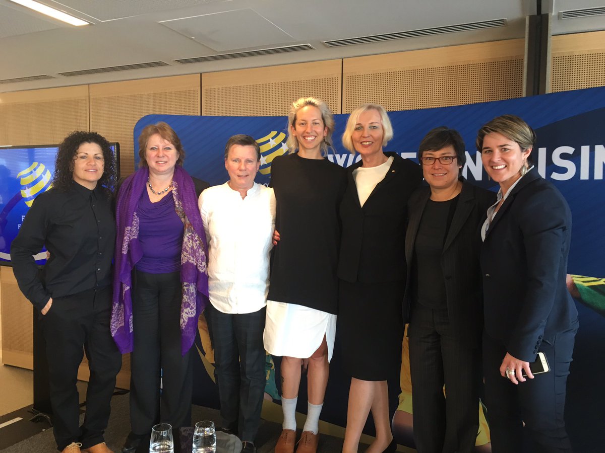 Sport doesn't develop character. It reveals it. @CateMc3273 👌Fab to attend <a href="/FFA/">Football Aus</a>'s  #women in #football breakfast <a href="/FFA/">Football Aus</a> <a href="/clarepolks89/">Clare Polkinghorne</a> 🙌