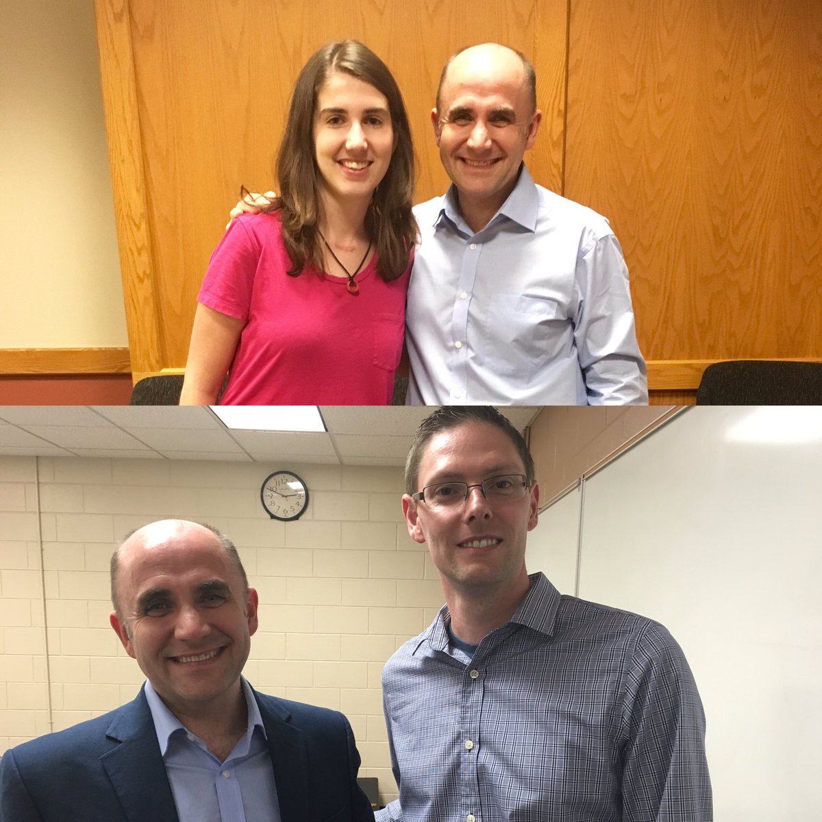 skydavidblevins's tweet photo. So yesterday in Illinois, I met Anna from Belfast. Today in Michigan, I met Graham from Newtownards. #UnitedStatesOfNorthernIreland https://t.co/2MAZLcdO95