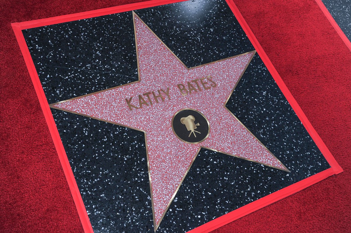 AHSFX's tweet photo. The Hollywood Walk of Fame will shine all the brighter with a new star, @MsKathyBates. Congratulations on this honor! https://t.co/HWDn9XZtIS