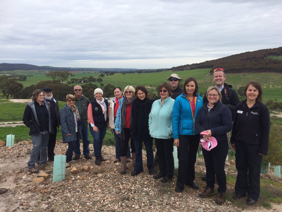 traceymcrae83's tweet photo. Learning all about Grow West projects &amp; #serratedtussock impacts across the #moorabool region #landcareconf16 https://t.co/GyBPeorGJS