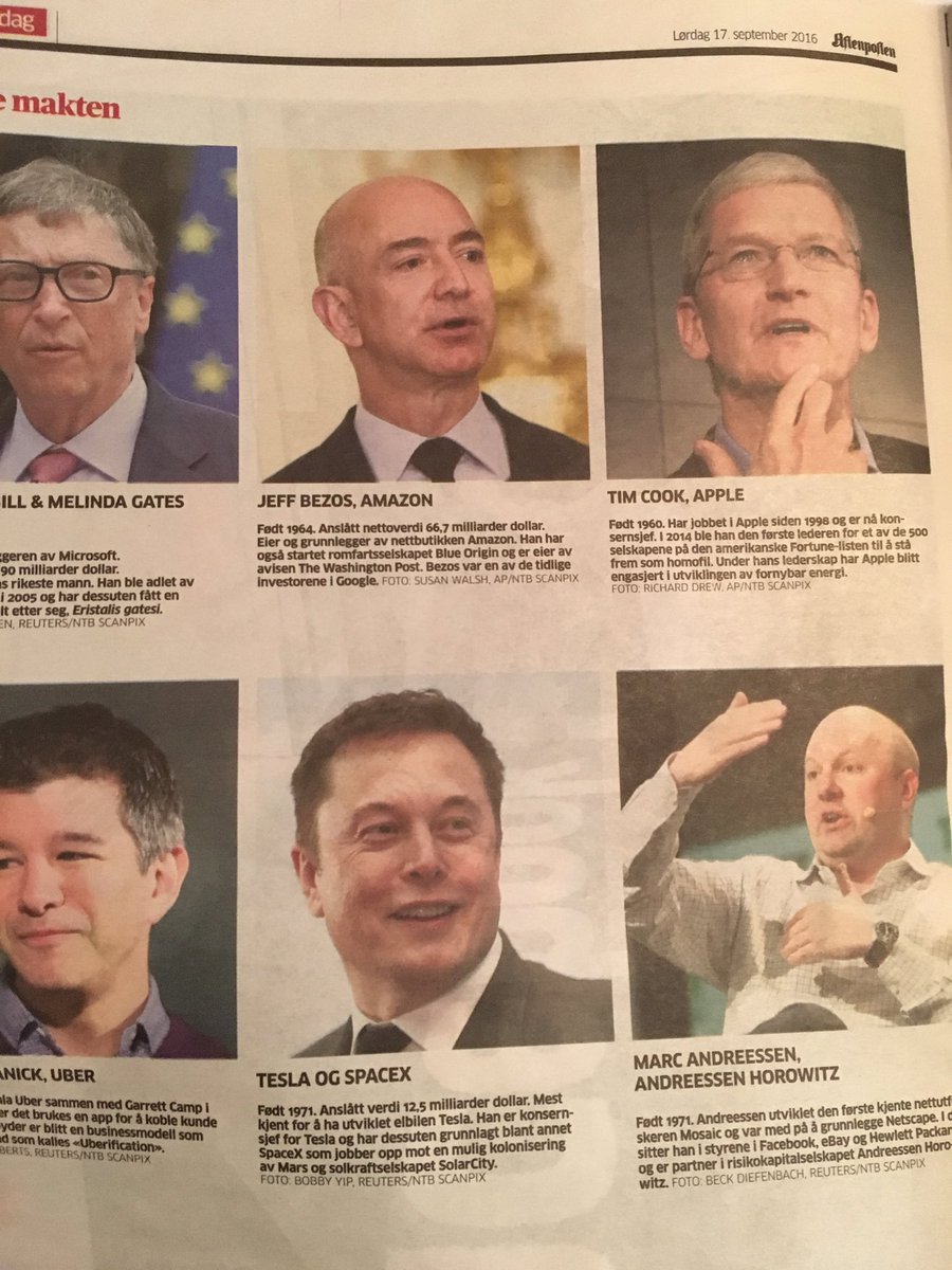 JarleFjeldstad's tweet photo. I himmelens navn @Aftenposten, i en faktaboks om bedriftsledere, hvilken relevans har det at en av dem er homofil? #steinalder https://t.co/8hQjujz5u2