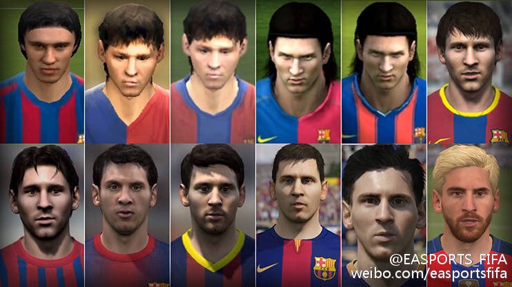 fifa15buytwi's tweet photo. Which Messi do you like?โค๏ธMessi from FIFA06 to FIFA17๐ฅ๐ฅ๐ฅ
#fifamobile #FIFA17Ratings #totw #fifa17 #fifa17beta #fut https://t.co/FNHEcfTfdn