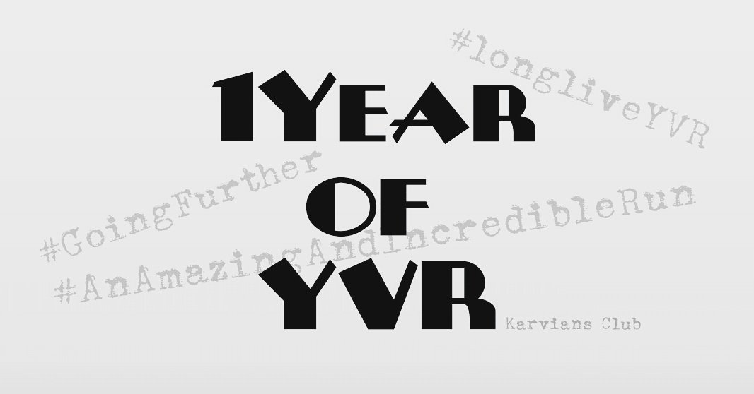 Karvians_Club's tweet photo. #1YearOfYVR #CongratsWithABigC 😊 #21September #GoingFurther #longliveYVR #AnAmazingAndIncredibleRun #YehVaadaRaha https://t.co/yqCWTFNJOf