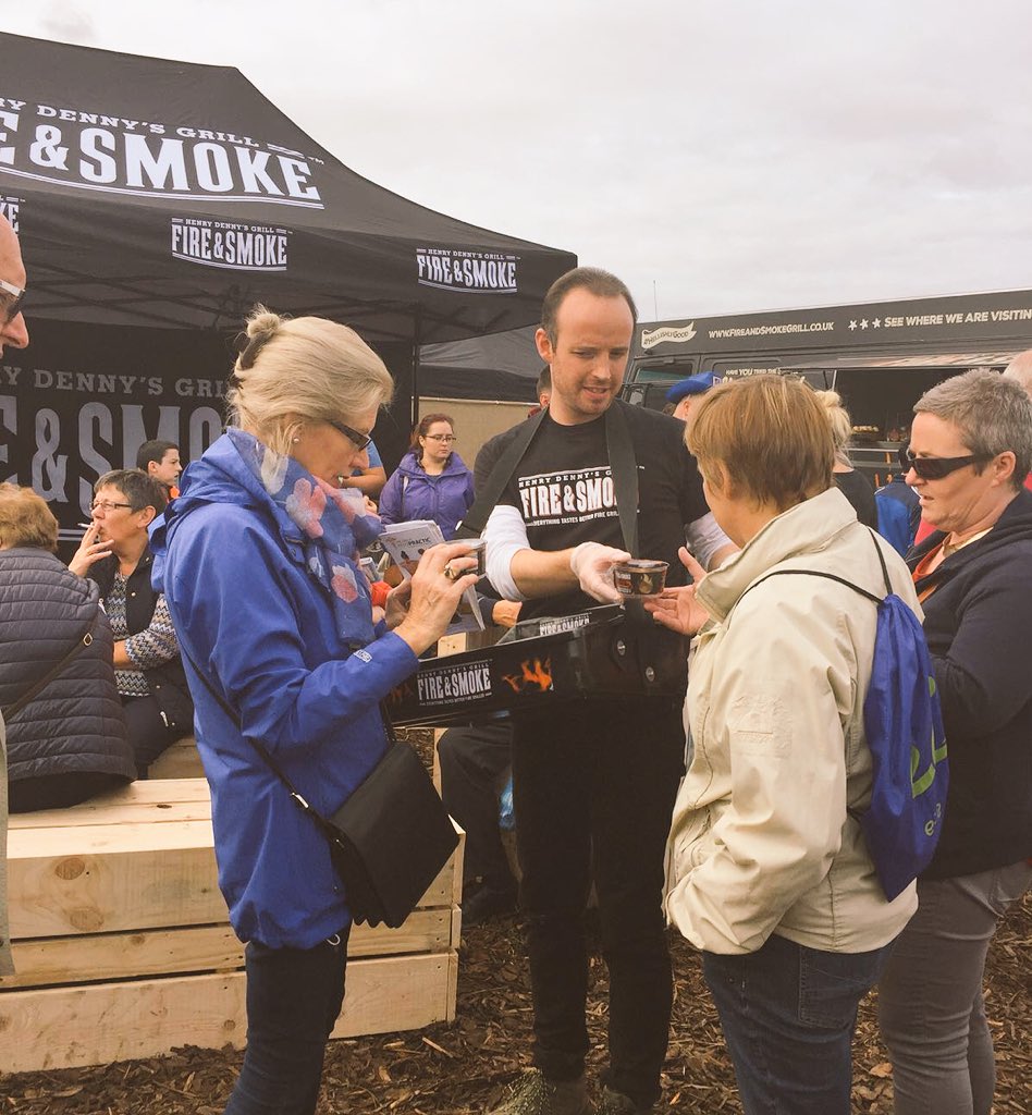 It's Day 2 at #Ploughing16! Be sure and swing by our stand to fill your belly with some #HellishlyGood Fire &amp; Smoke
