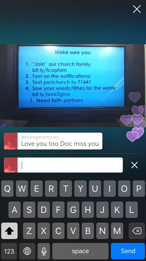 Hunigetsmoney's tweet photo. .@drwaltersims on #Periscope: 🙌I Want to Walk On Water🙏#churchscope🙌#fcopnation🙌#notrou… https://t.co/58iNYZwicE https://t.co/SARmnZ22Ji