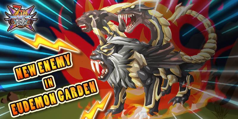 NinjaSaga's tweet photo. The Eudemon Garden has a NEW Enemy "Infernal Chimera"!
Visit Eudemon Garden now -> https://t.co/2GQfynvt2b https://t.co/VBX8EGC7oX