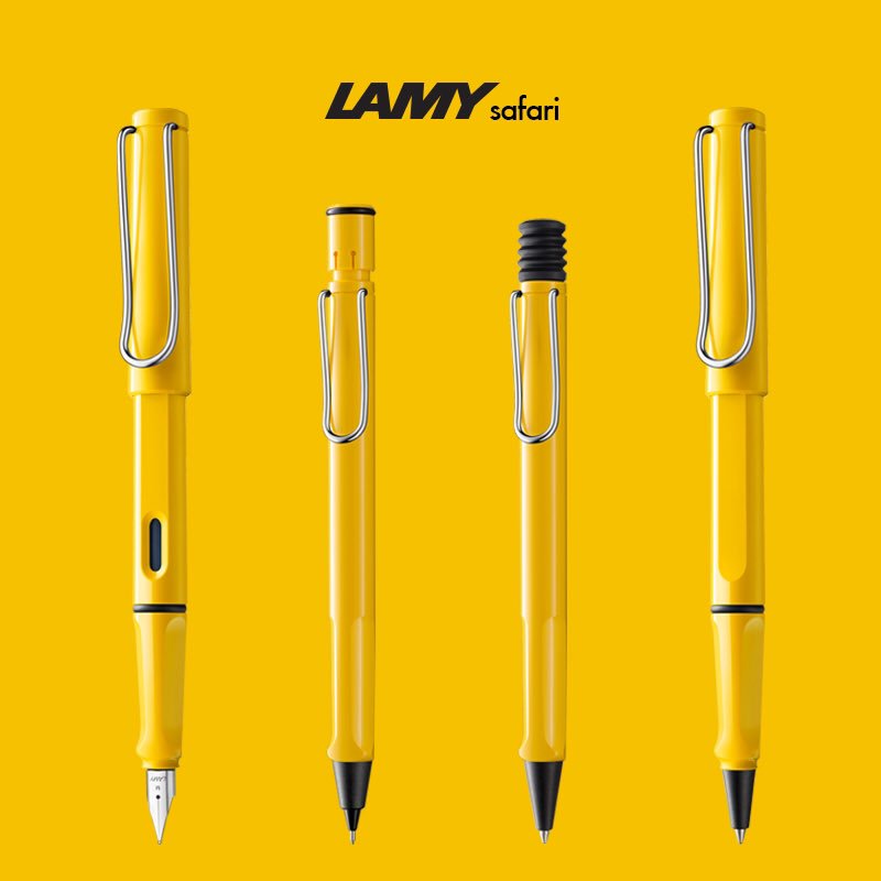 LamyVenezuela's tweet photo. #lamysafari te acompaña en tu regreso a clases. Diseñador: Wolfgang Fabian #lamydesign https://t.co/pAjQInFtmp
