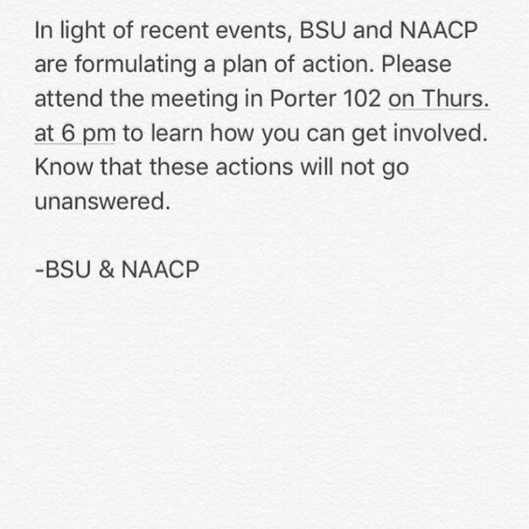 Meet us in Porter 102 @ 6 This Thursday.