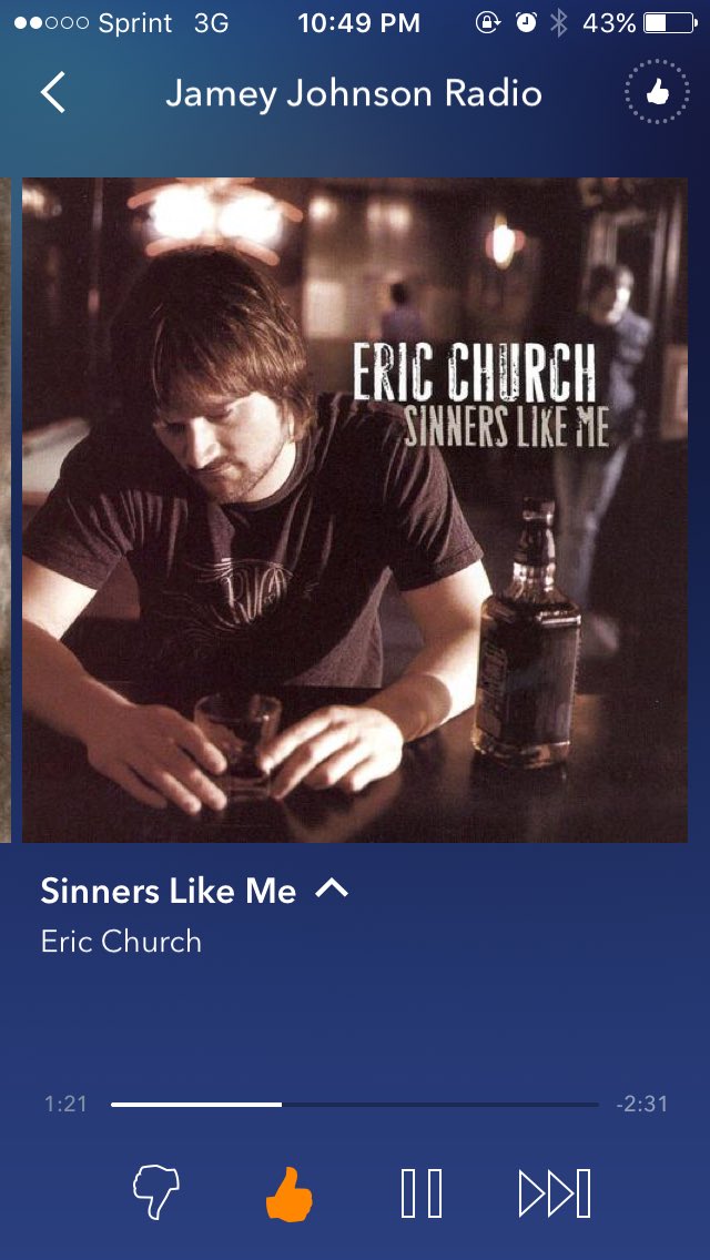 CumminsFarmKid's tweet photo. Pandora is killin it tonight. https://t.co/RXR5ms7RuC