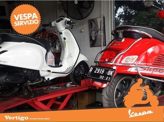 VERTIGO_BDG's tweet photo. Visit Us And Get Disc 50% For Vespa Service https://t.co/rSzKm2sEZ7