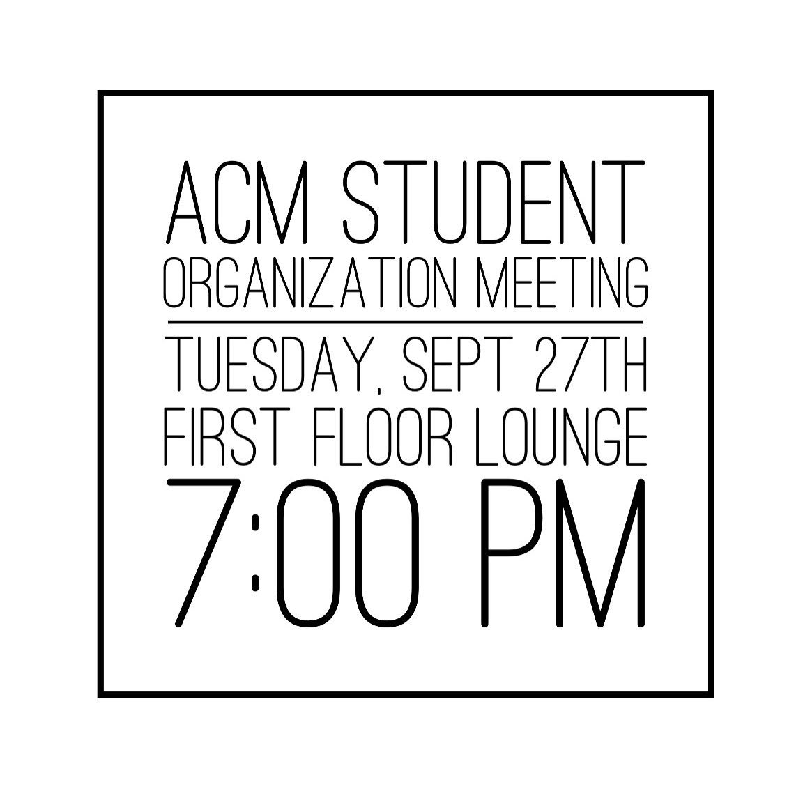 ACM Student Org tweet media