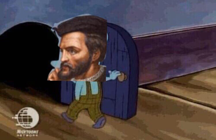 Jacques_Carter_'s tweet photo. Since we found those gold and minerals, I think I'm just gonna take some and... head back to France... see you colonists never✌🏼️ https://t.co/HdD1qpmyXo