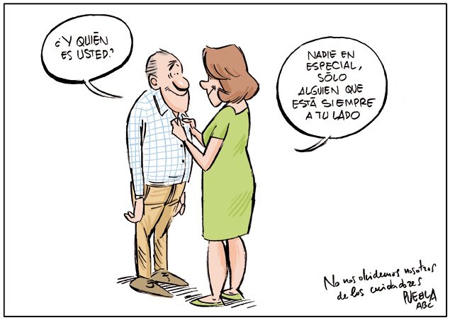 PaquiVicente's tweet photo. Preciosa dedicatoria de @jmanuelpuebla en el #DiaMundialDelAlzheimer : ) https://t.co/yITYLwyt9p No nos olvidemos de los cuidadores. https://t.co/ft6w7l4aSQ