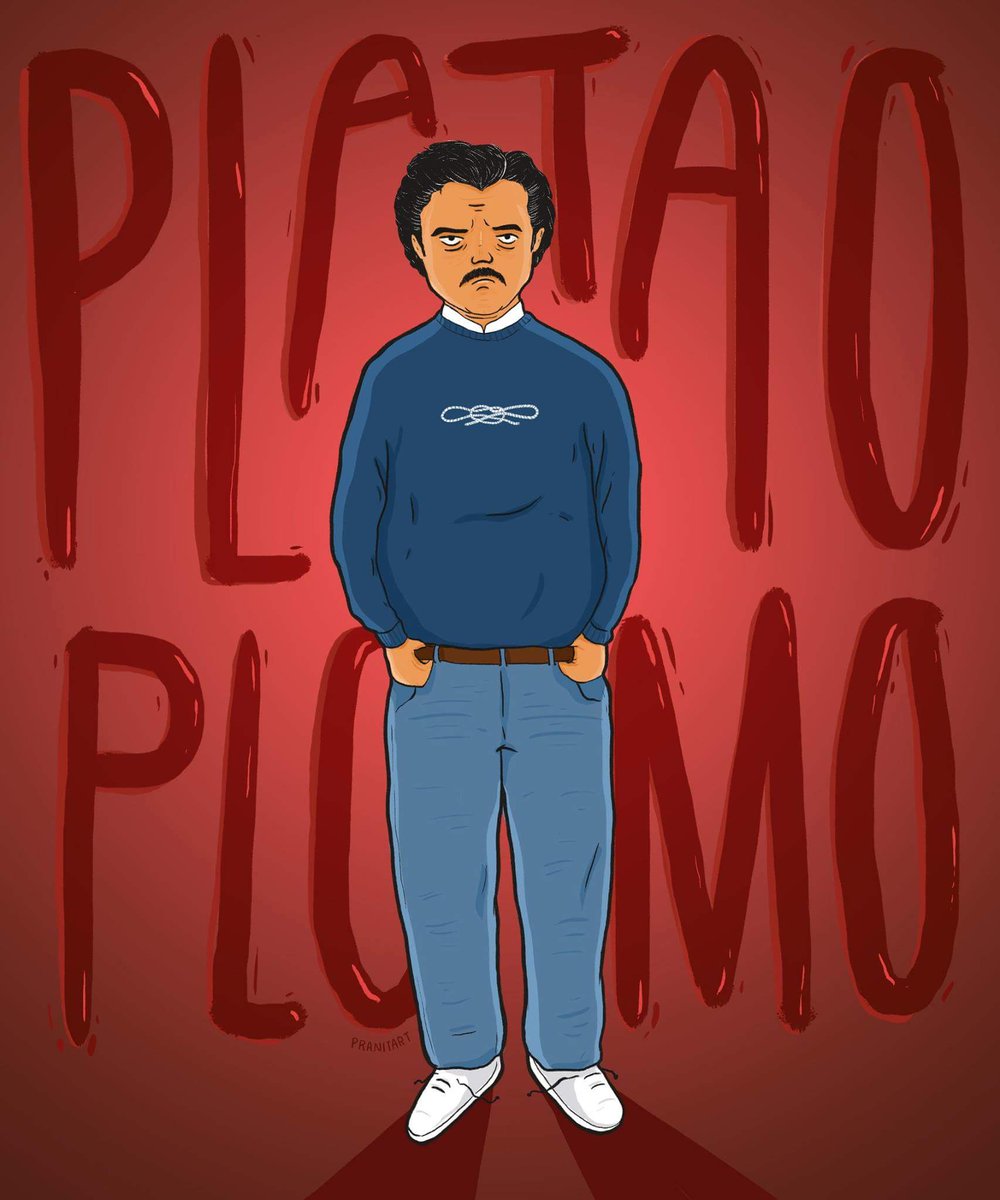 _abhayjindal_'s tweet photo. "We aren't thieves, We are Bandits." Such a powerful show. Can't wait for Season 3
#Narcos #Cokenomics #Netflix https://t.co/YOk7IcC9Vq