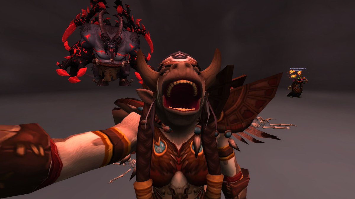 KeyonahZJ's tweet photo. Hi Xavius!  #warcraft https://t.co/8cWUDCRWnS