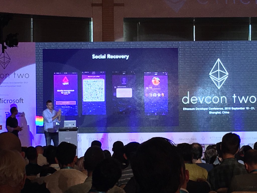 TaylorGerring's tweet image. How will identity work on the blockchain? @uport_me has some great answers! #Ethereum #devcon2