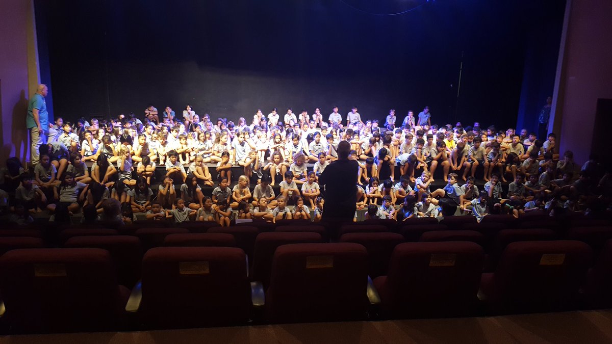 bourgeois1's tweet photo. First in theatre rehearsal. It's a full stage! #elementals @Y4NIST @Y5NIST @Y6NIST @NISTELEMusic @MADmusicals https://t.co/V4J68YQ0zP