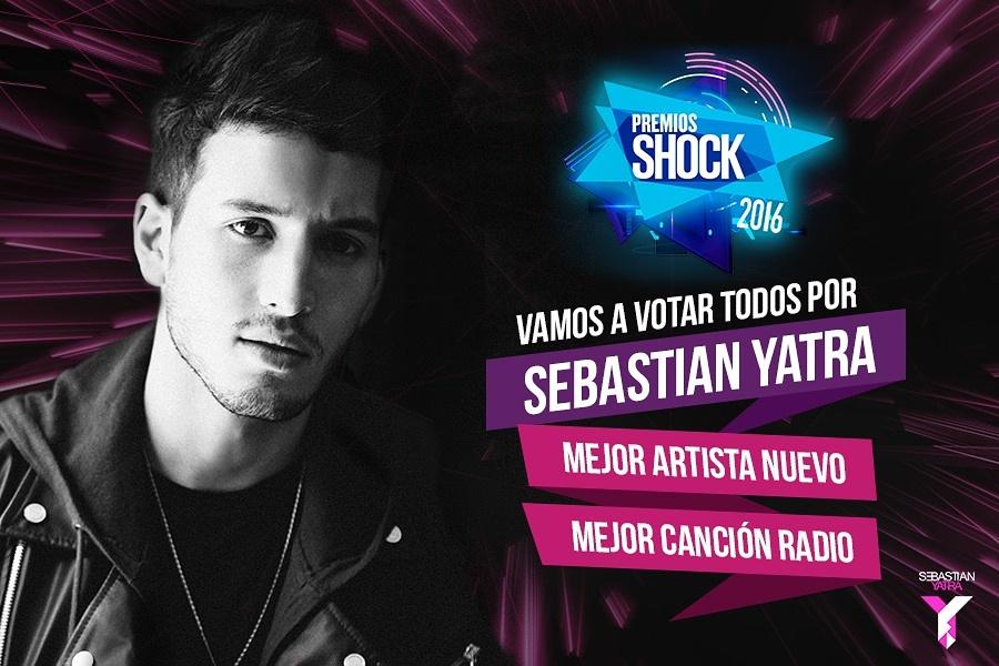 foreveryatraven's tweet photo. @SebastianYatra está nominado a los #PremiosShock2016 en las categorías #MejorArtistaNuevo y #MejorCanciónRadio
 👏🏾🎉 https://t.co/rxFTrk6XTF