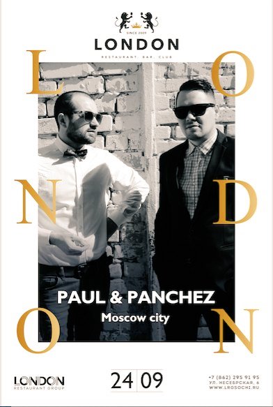 PaulPanchez's tweet photo. Sochi, 24 september. 
Club Ba London https://t.co/oUYsr8lLZb