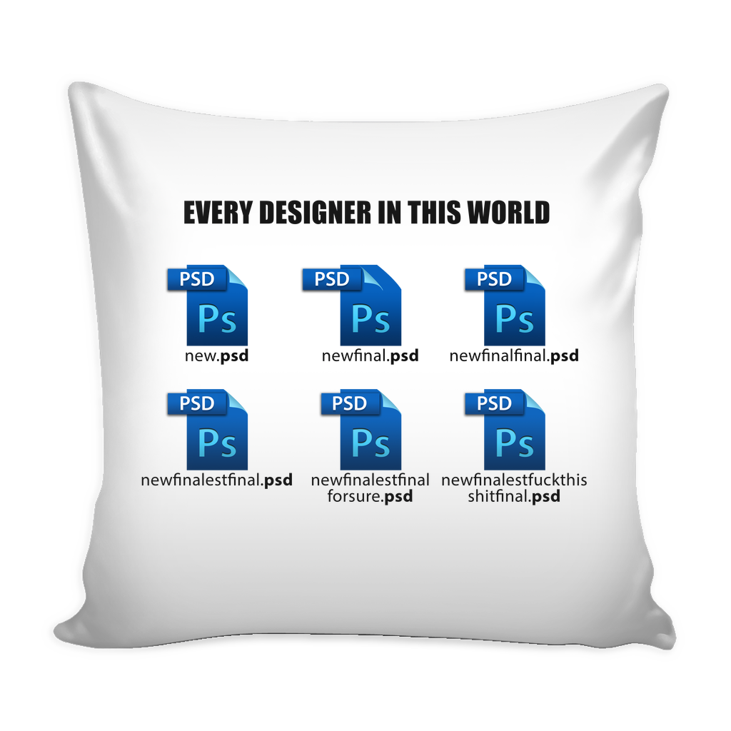designerhumor's tweet photo. Every Designer in this world pillow https://t.co/jdJCLEDann https://t.co/XmNl0cubV4