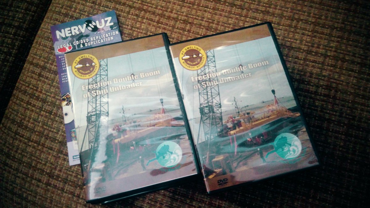 nervouz_records's tweet image. Duplikasi DVD PT.Smelting - Gresik #directprintcd #duplikasidvd #nervouzrecords #SurabayaArea