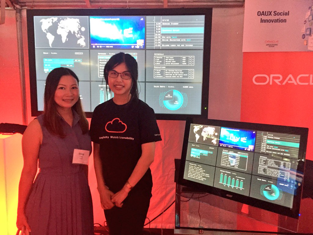 itsmscindy's tweet photo. Can't wait for the installation of Multi-Screen in our new #SmartOfficeLab #OAUX #oow16 https://t.co/erWJnLtOeX