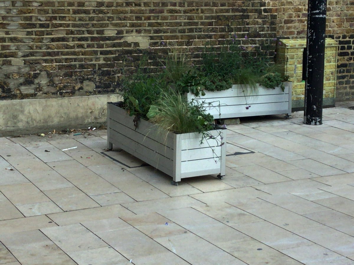 More useless vandalism <a href="/WindrushSquare/">FoWindrushSquare</a>  Not fair on <a href="/LambethCouncil/">LambethCouncil</a> <a href="/LambethSE/">LambethCouncil</a>  already stretched capacities. Hope enforcement will be poss.