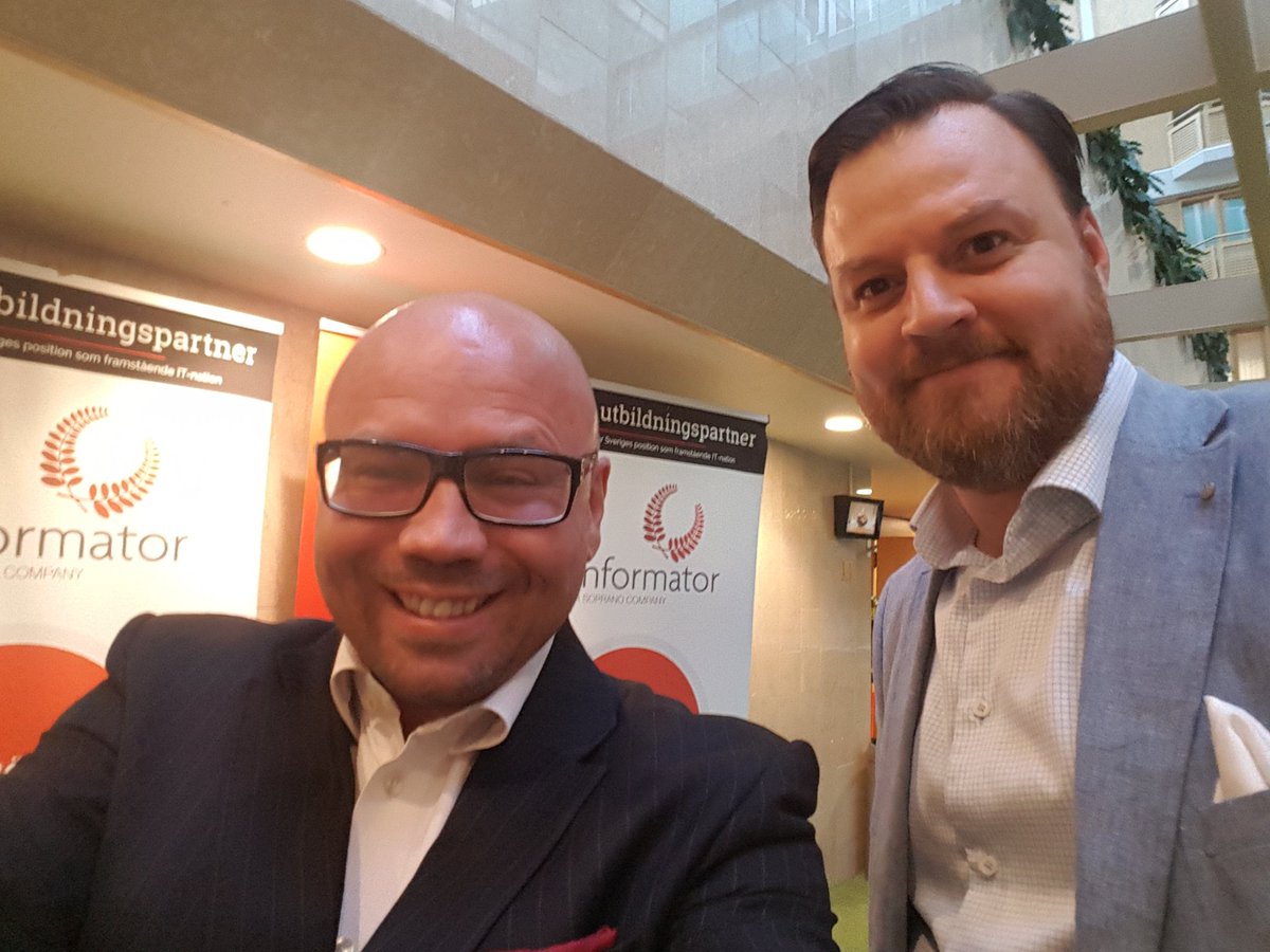 aljapaco's tweet photo. @InformatorIT och @itrepublic_se  på plats när #leadership kör igång i Göteborg https://t.co/6xdiWAcAdC