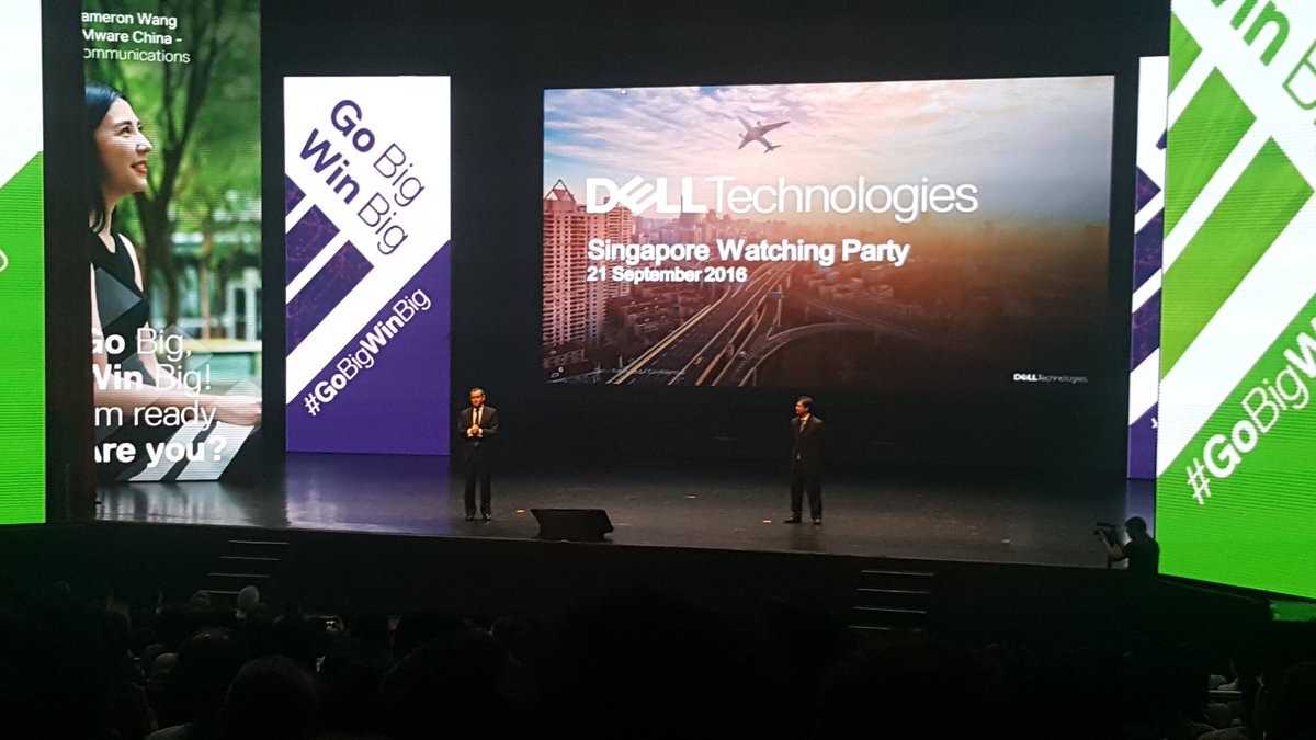 Kicking off Dell Technologies celebrations in Singapore #GoBigWinBig #IWork4Dell
