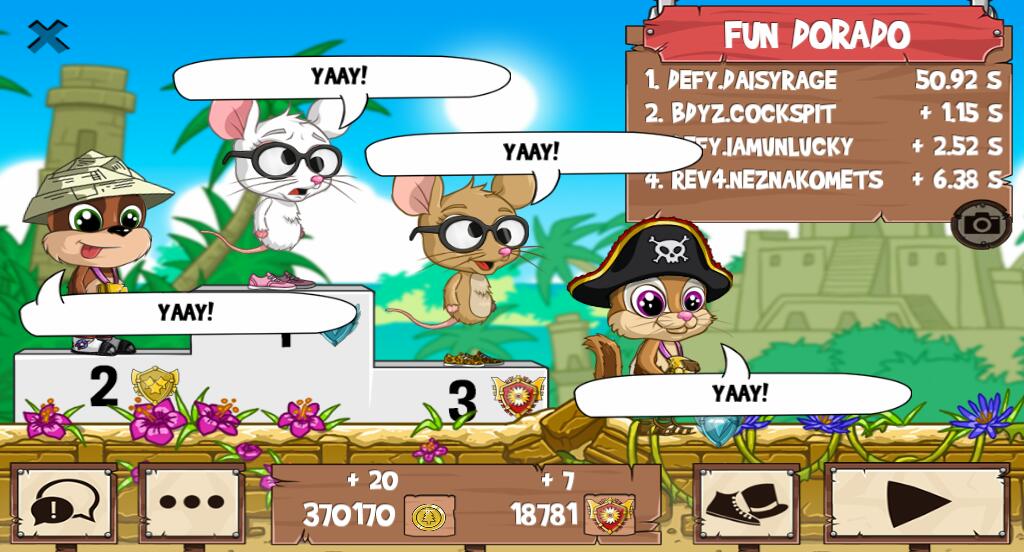 Proeli0's tweet photo. Having a blast @ #funrun2 #DaisyRage #C0ckspit #Neznakomets gg kosuke! https://t.co/F3IgCgOn4v