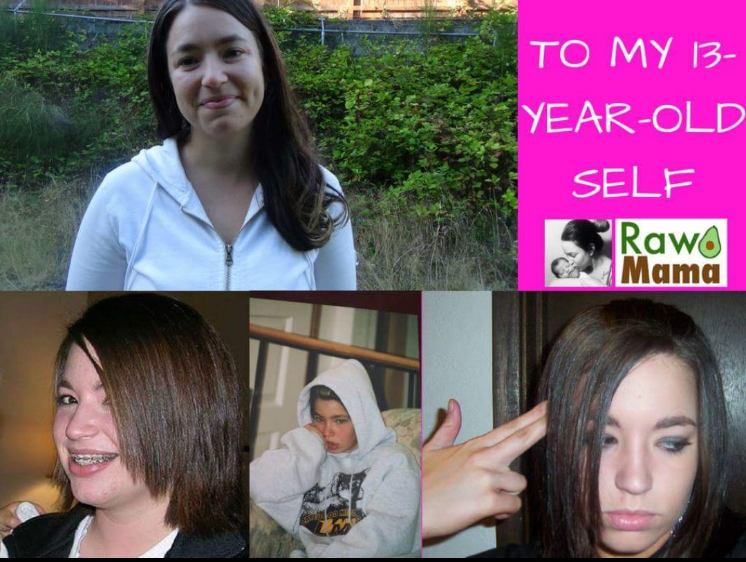 MamaInTheRaw's tweet photo. NEW #YOUTUBE VIDEO! https://t.co/cD5hBdiB4O

What would you say to your 13-year-old self? https://t.co/U53Ygfoll8