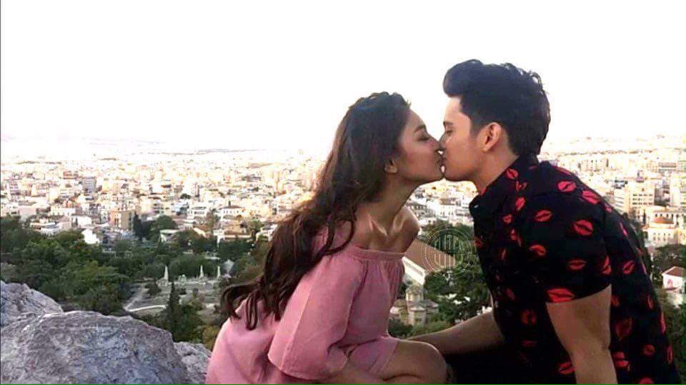 JerarizalaRose's tweet photo. @RealTillIMetYou you can feel that love is in the air and it's as if they're on top of the world,just like their career #TIMYTheRooftopKiss https://t.co/GzgJFNnxF3