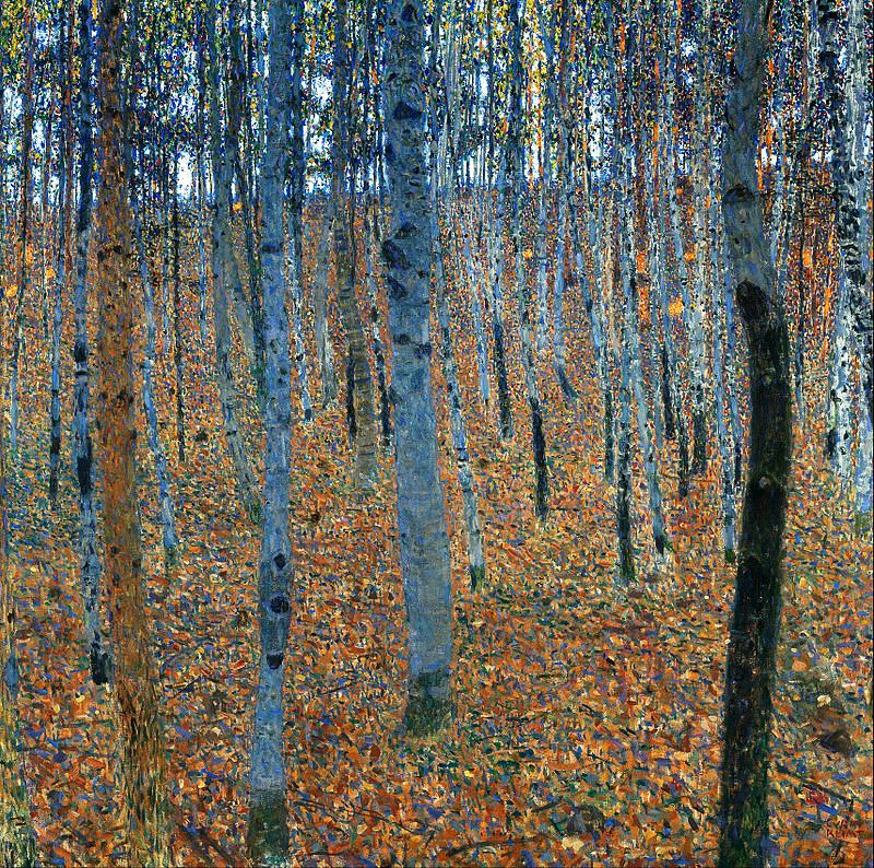 Autunno. Già lo sentimmo venire
nel vento d'agosto,
nelle pioggie di settembre
Cardarelli

Klimt
#DonneInArte #LAutunnoAddosso 
<a href="/alecoscino/">Alessandra Coscino</a>