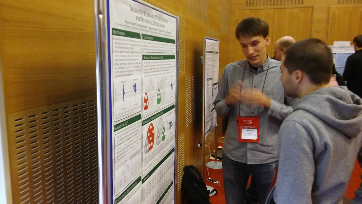 DoctorJosh's tweet photo. Last but not least, lab member Marcin Szubert closes out #PPSN2016. https://t.co/w0YfYP1sYP https://t.co/IZjB6K60sa
