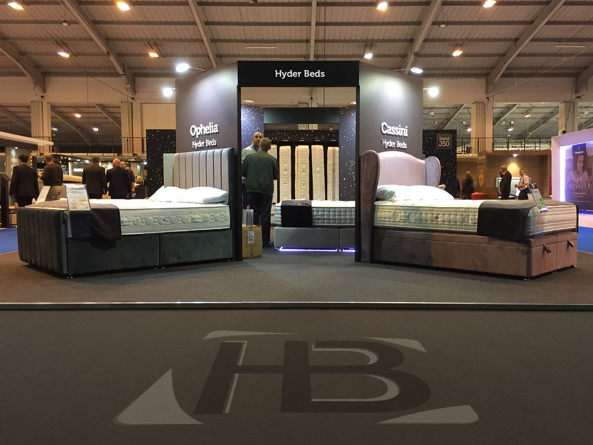 hyderbedsltd's tweet photo. Showing the start of our all-new range at @BedShow – Visit us on Stand J50 until 4pm today. https://t.co/AENZUaoz9N