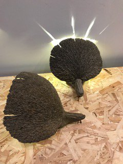 WestLondonWaste's tweet photo. We love these upcycled newspaper lamps from @mim_studio! You can go see them at the #LDF16 exhibit, Transformation. #IndianDesignPlatform https://t.co/ISdKpyvHR4