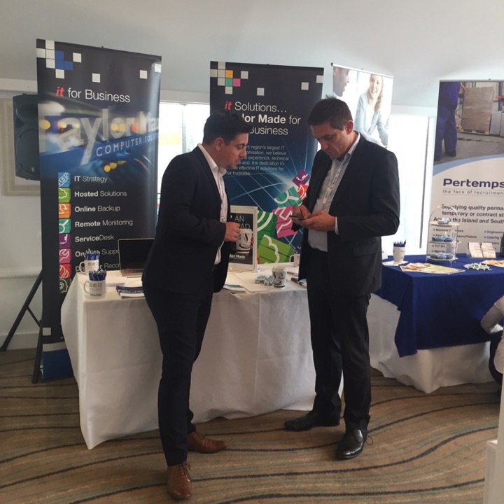TailorMadeTech's tweet photo. Great day at the #IOWExpo @tmcs_cliff @IOWJobs #ITSolutions https://t.co/MpKqLFQDag