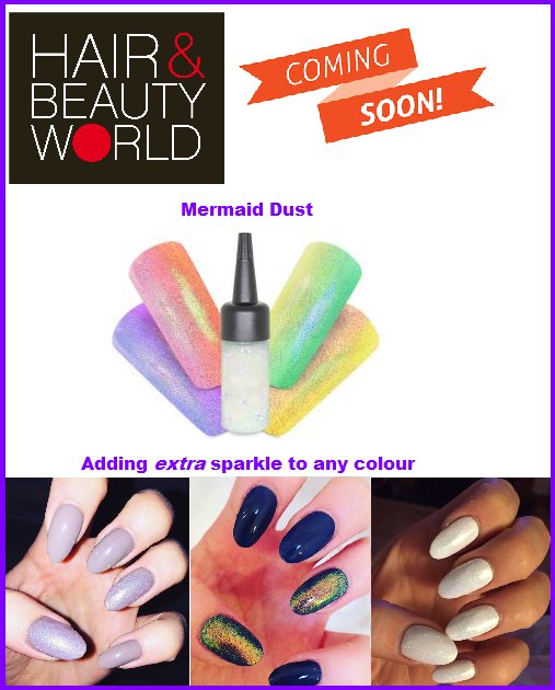 HandBWorld's tweet photo. #mermaiddust #comingsoon @HandBWorld https://t.co/73MHoOVRJE
