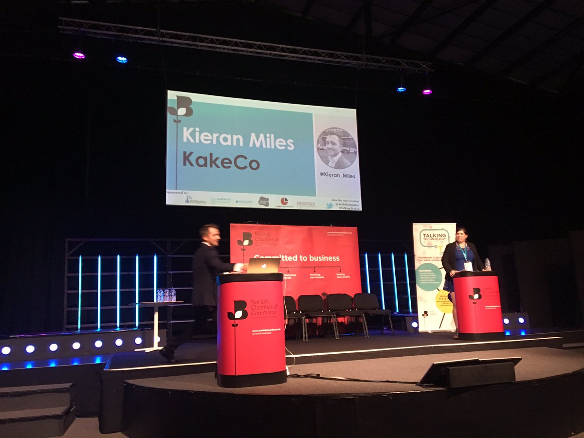 MAPartnersUK's tweet photo. @Kieran_Miles of https://t.co/FERibYYfSR @norfolkchamber #TalkingTech16 https://t.co/xGKjeI9DJC