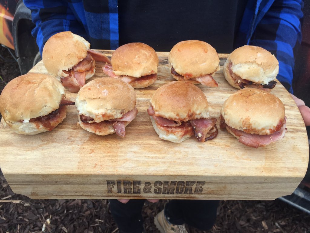 The new #Fire&amp;Smoke marinated rashers are going down a treat at #Ploughing16! Come on down to our stand (#630) now!