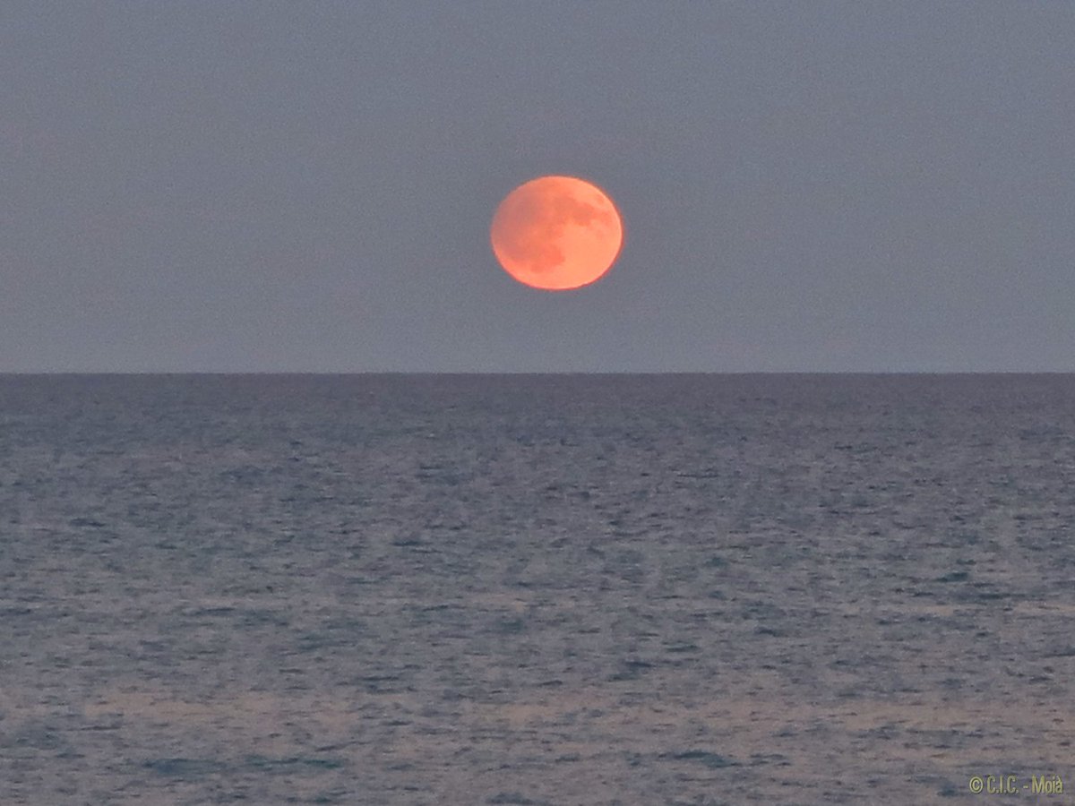MeteoMoia's tweet photo. La #llunaPlena, última de l'#estiu2016 #Peñíscola @todopeniscola @_peniscola #324eltemps @meteocat @eloicordomi @nestor_meteo @meteo8aldia https://t.co/RtWTkgRj9O